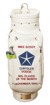Mike Bossy Golf Bag Presented by Chrysler for Being Named NHL Player of the Month 